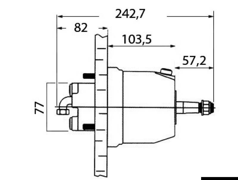 ULTRAFLEX hydraulische Steuerung für Außenborder bis 150/175 PS