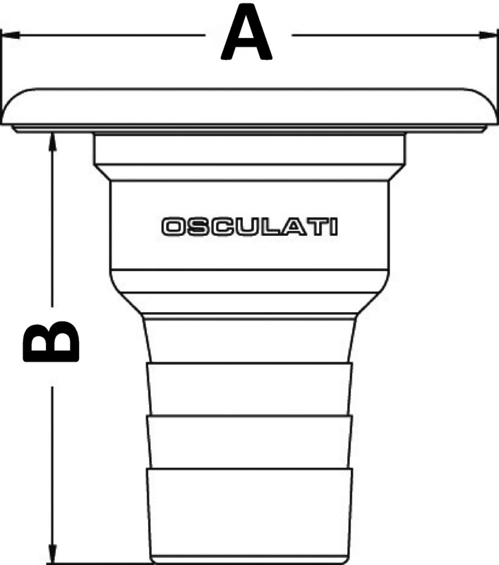 Clever Einfüllstutzen aus Verbundmaterial + Inox