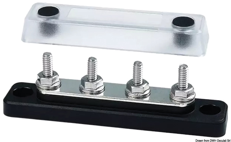 Heavy Duty Bus-Stange Techno Stromklemmen