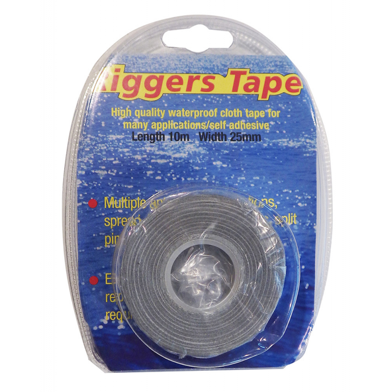 RIGGERS TAPE SILBER H.mm 25