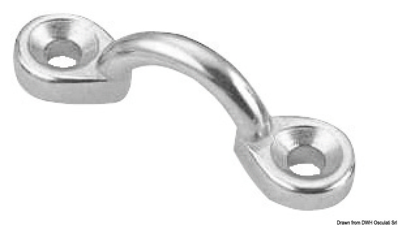 Bündiger Augbügel aus Edelstahl