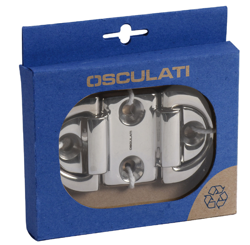 Klappbare Augplatten "folding pad eyes" mit geschmiedetem HR Ring