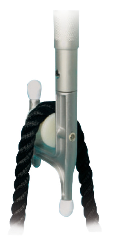 Professioneller Bootshaken mit Roller