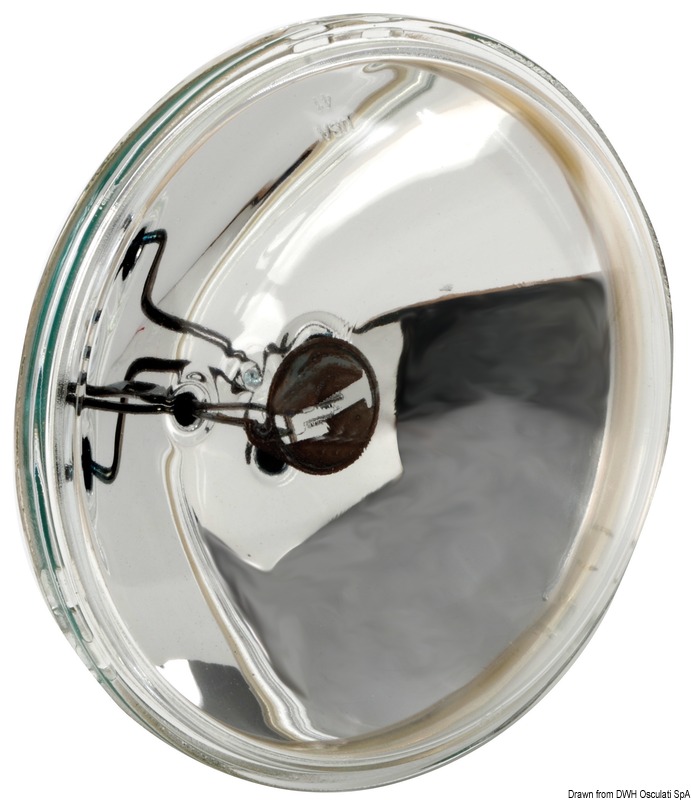 6” Glühbirne mit Doppelglühfaden