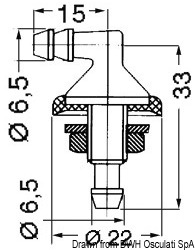 Winkel f. Scheibenwaschset
