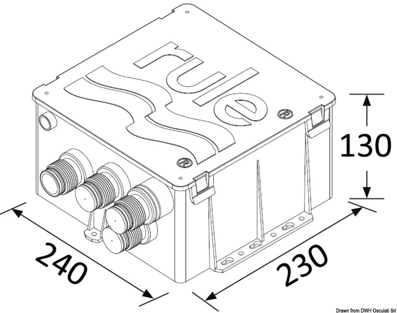 Set Duschabfluss von RULE
