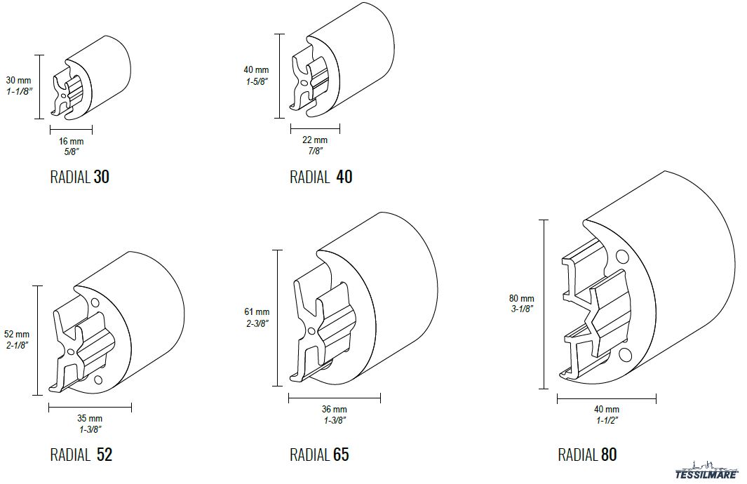 RADIAL 30-80 - RIGID, SOFT PROFILE