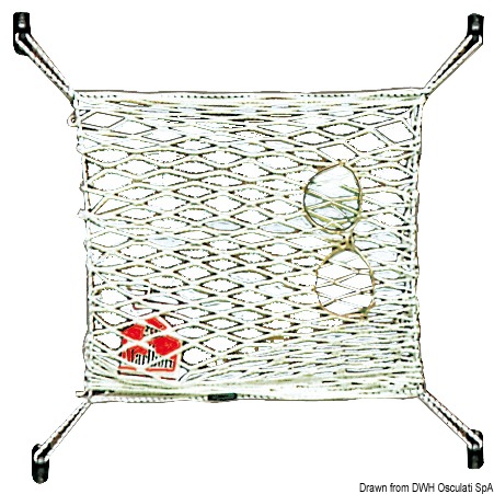 Elastisches Ablagenetz aus Nylon