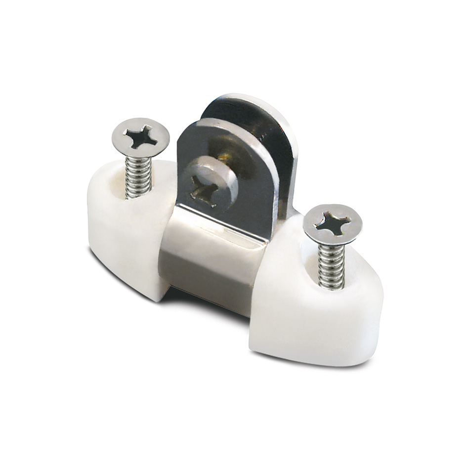 Stainless Steel/NYLON DOUBLE BRACKET (FLAT-WALL)