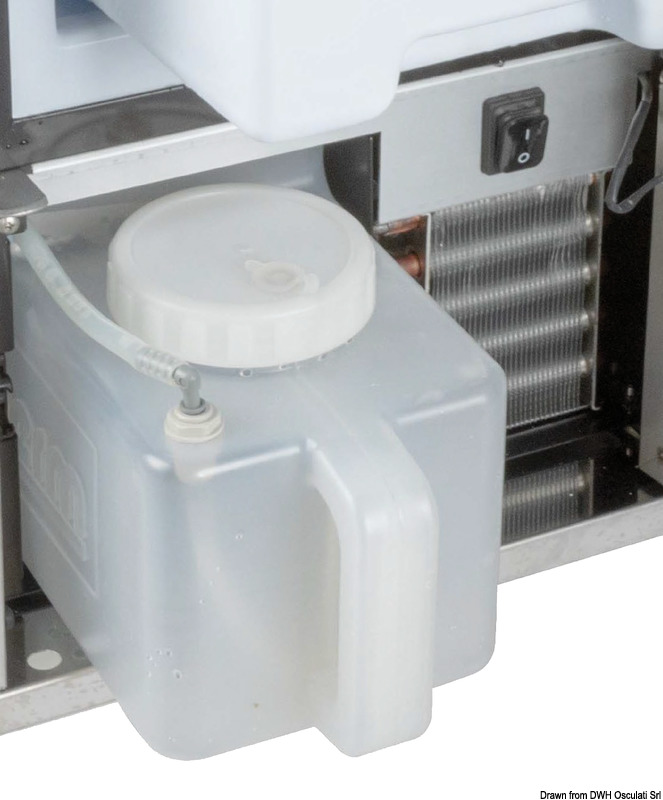 ISOTHERM AC/DC Eiswürfelbereiter Clean Touch-Edelstahl