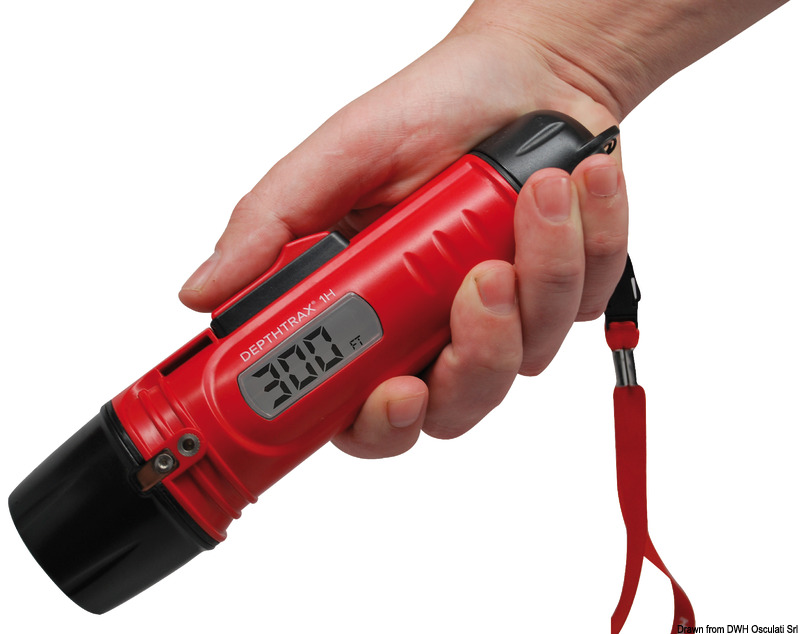 Tragbares NORCROSS Echolot mit eingebautem Transducer