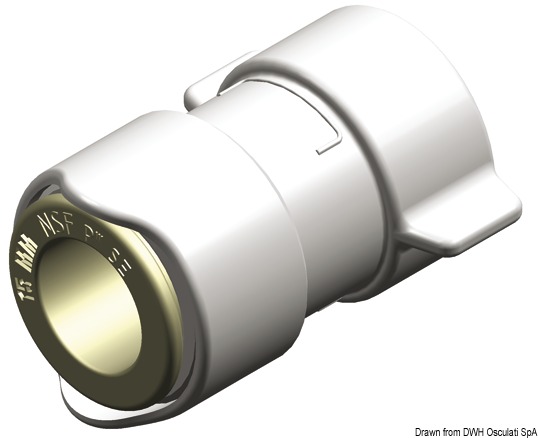 WHALE Adapter mit Innengewinde 1/2" BSP