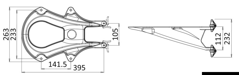 Masthalterung SC20 SCANSTRUT