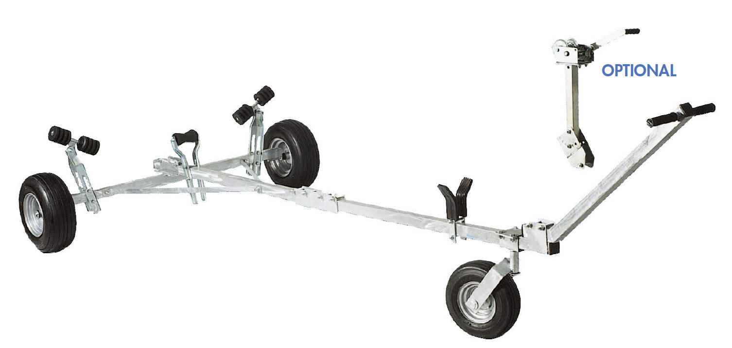 Trailer für Boote bis 350 kg