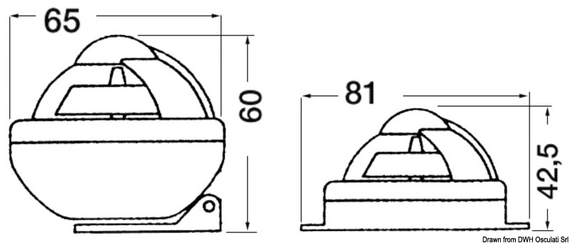 RIVIERA Kompasse Comet 2"