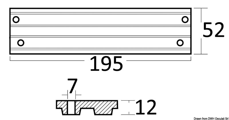 Anode für Motorwellen