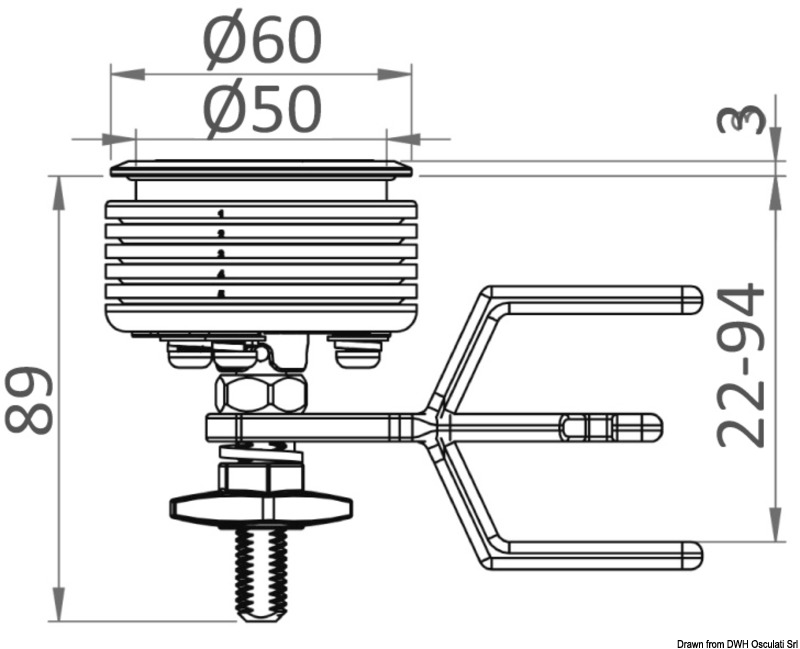Bodenheber Eclipse LIFT [AND] TURN (Druckverschlüsse) - SMALL