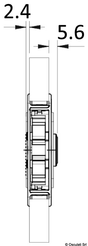 Bündiger Verschluss für Eingangstüren