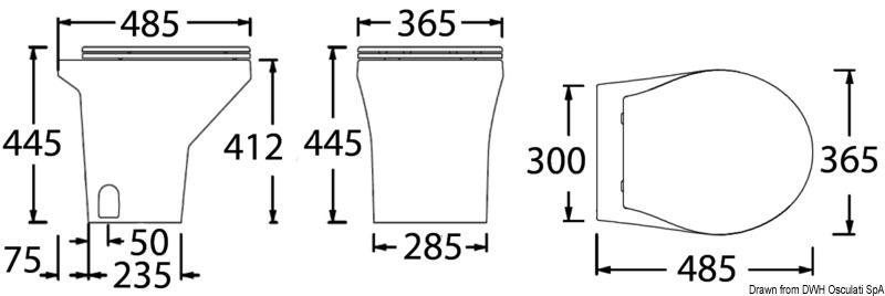 TECMA Elektrotoilette Compass