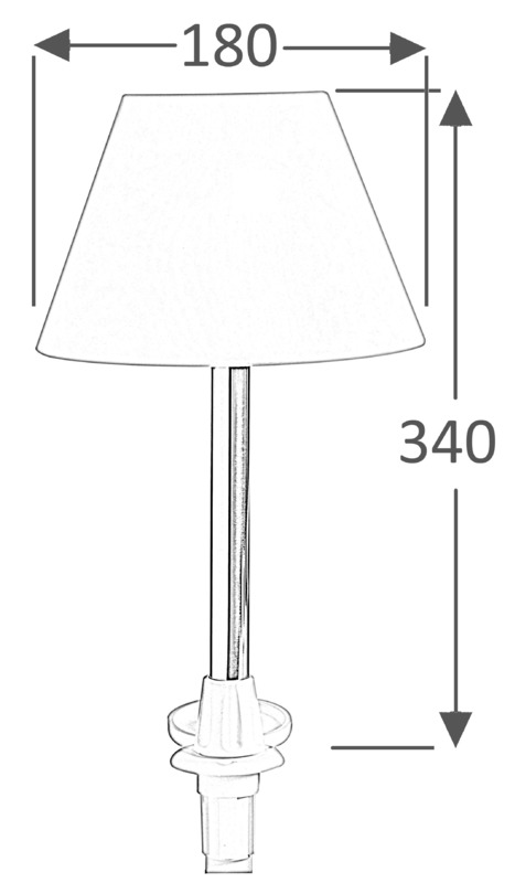 Ausziehbare Lampe für Tisch- und Cockpitbeleuchtung