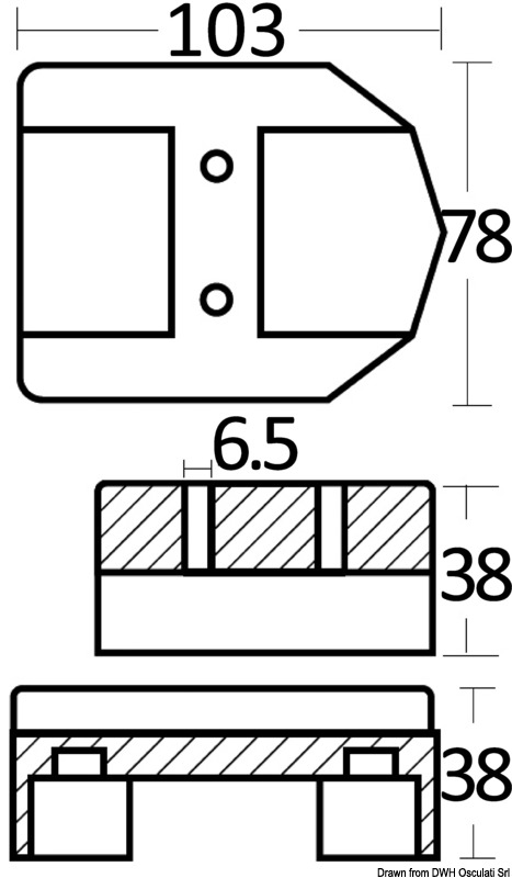 Anode für Heckantriebe von Mercruiser