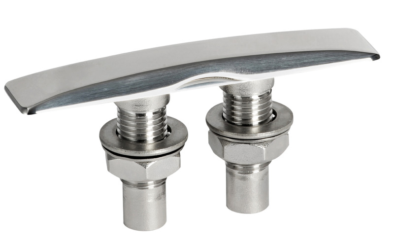 Extrem flache, versenkbare Klampe des Typs Flat