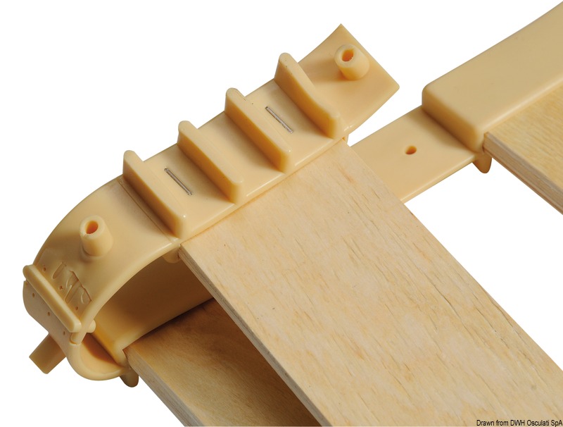 Elastisches Lattenrost für Betten/Kojen
