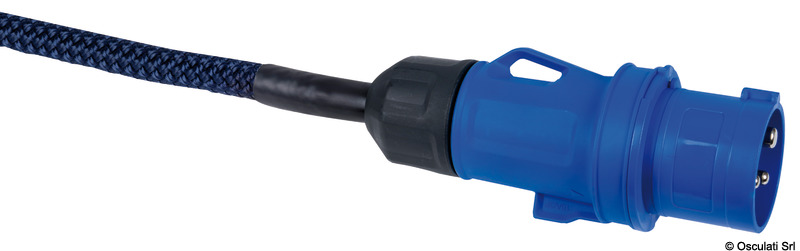 Kabel für Landanschluss mit Schutzhülle und Cruiser-Stecker