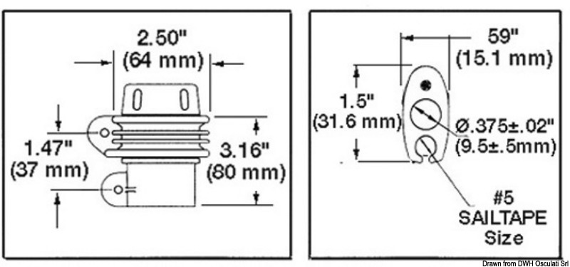 Reffsystem HOOD Sea Flex mit Profil