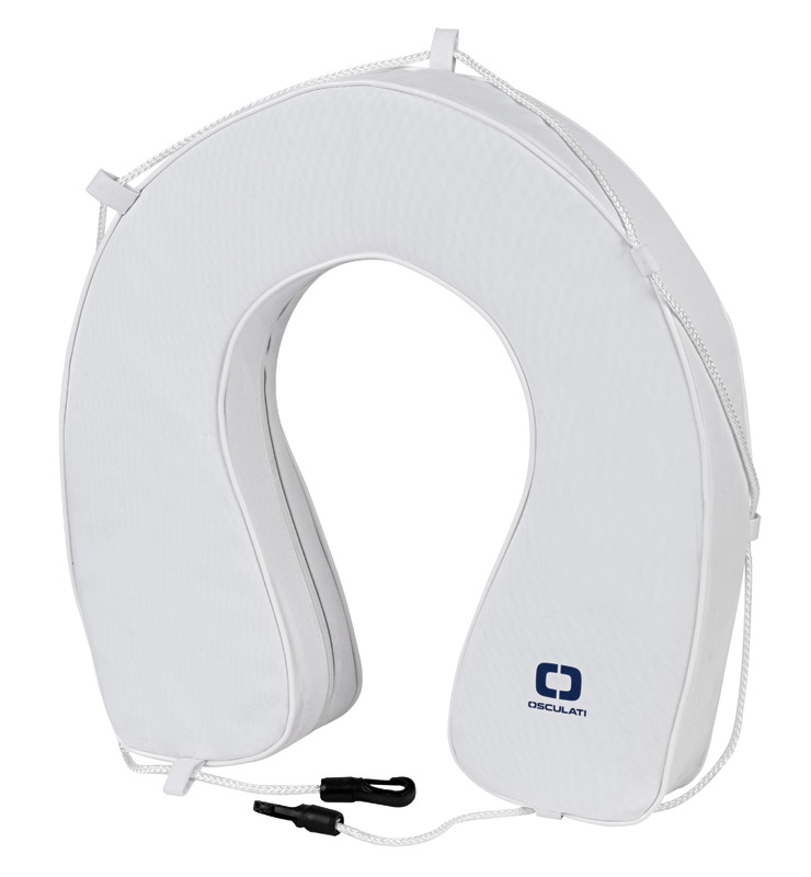 Schwimmkit in Hufeisenform mit Rohrhalterung
