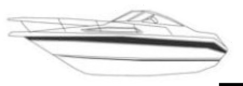 Persenning für Kajütboote mit Innenbordmotor