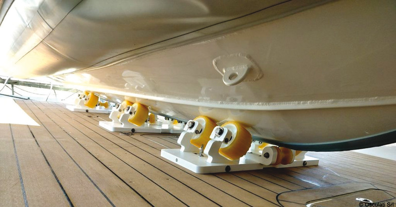 Trägerplatten mit VersaChock-Rollen
