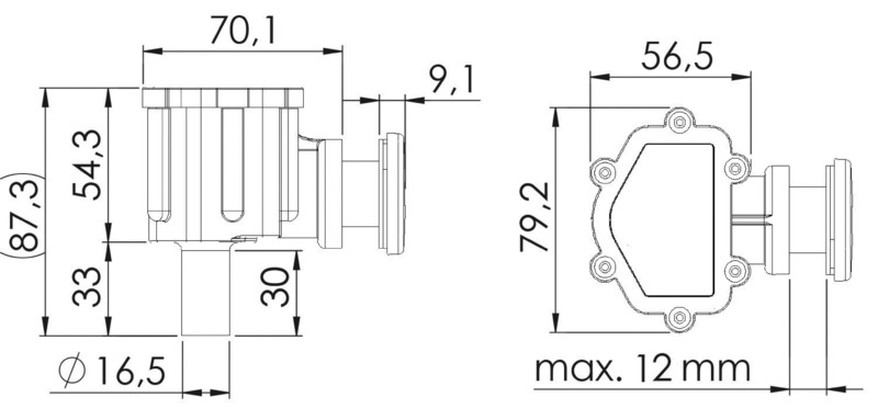 Tanklüfter mit Fuel-Lock Sicherheitsventil