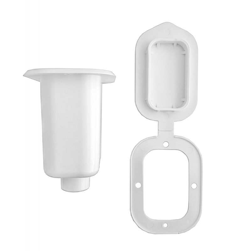 DUSCHE BEHÄLTER WEISS