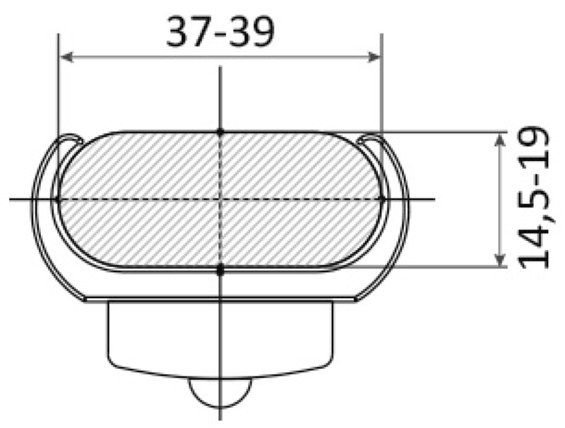 Unterwasser-LED-Leuchte für Badeleitern