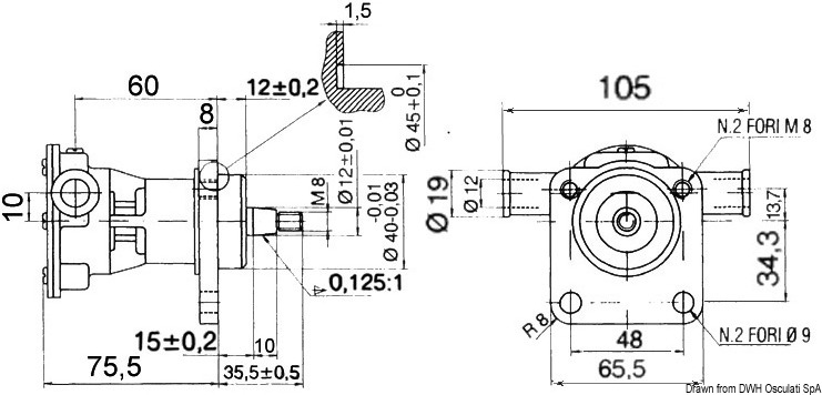 NAUCO Pumpe FPR0012