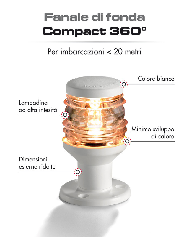 Ankerlicht Compact 360°