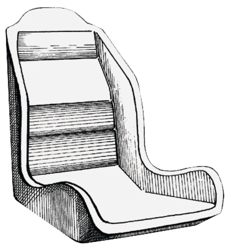 Anatomischer Schalensitz