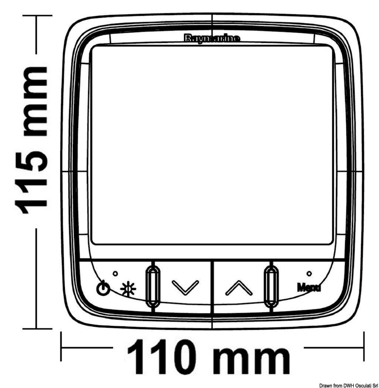 RAYMARINE i70s Multifunktionsinstrument.