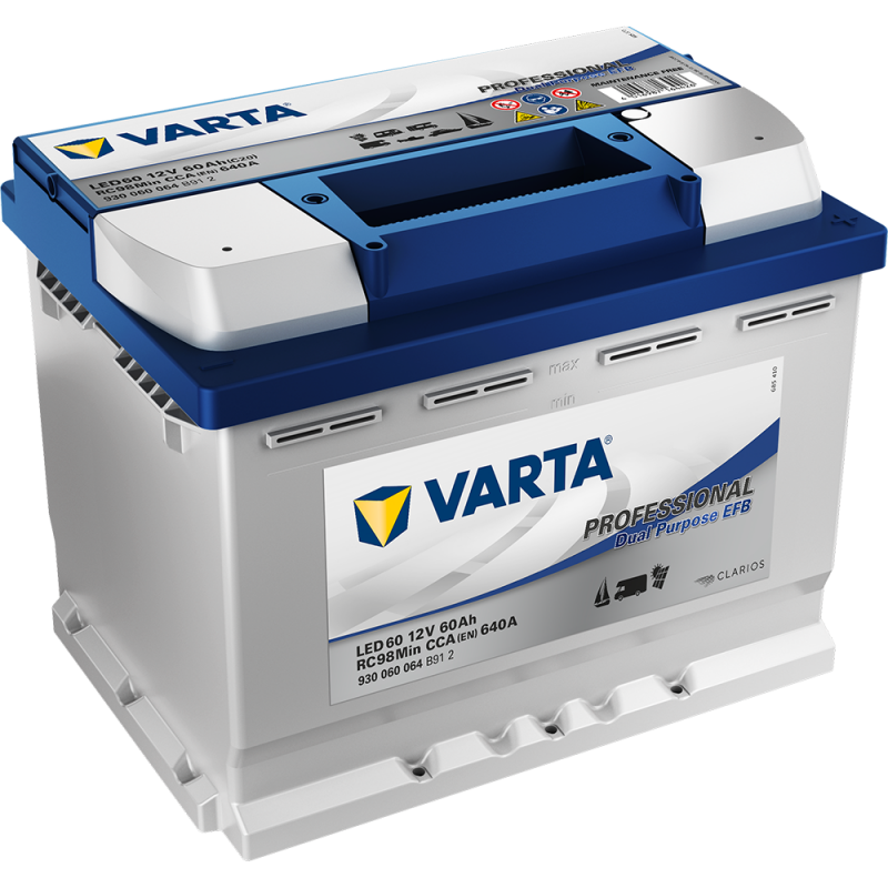 BATTERIE VARTA PROF. DC 60 Ah