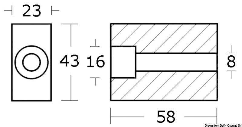 Anode für 60/280 PS
