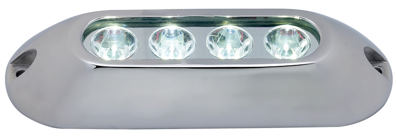 LED-Unterwasserscheinwerfer für Badeplattformen / Heckspiegel / Kiel (22316)