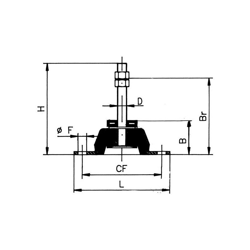 ANTIVIBRATION SUPPORT