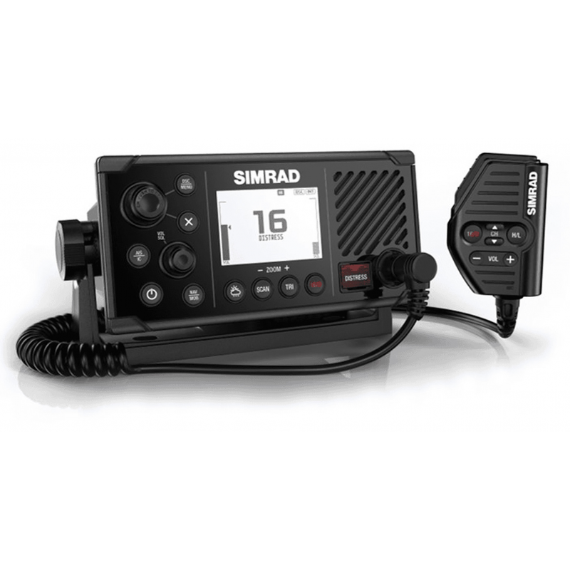 BLACK VHF 12 V WITH GPS WITHOUT HS40