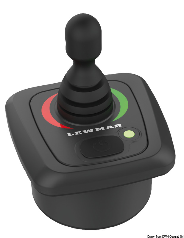 Joystick/Joypad Thruster Lewmar Blue Generation