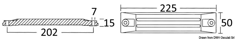 Plattenanode 75/225 PS