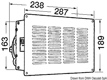 HEATER CRAFT Heizgerät. Modell für die Wandmontage