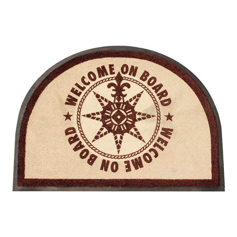 WELCOME BROWN MAT