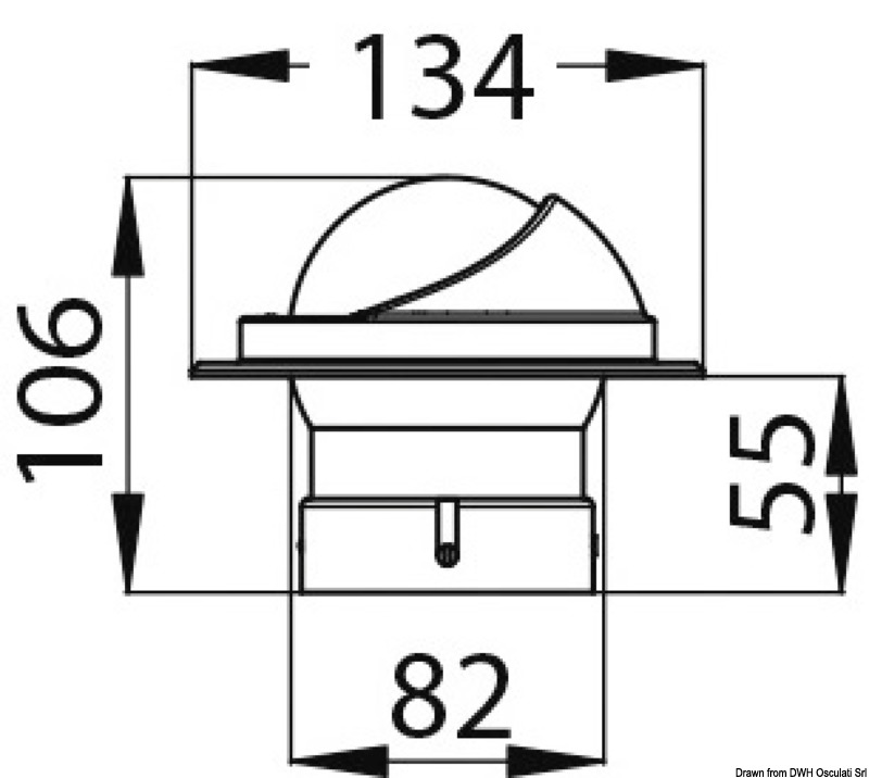 Kompakter 3" Hochgeschwindigkeits-Kompass Serie ARTICA