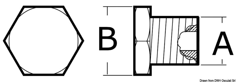 Zinkanode mit Kappe, f. Kühlsystem